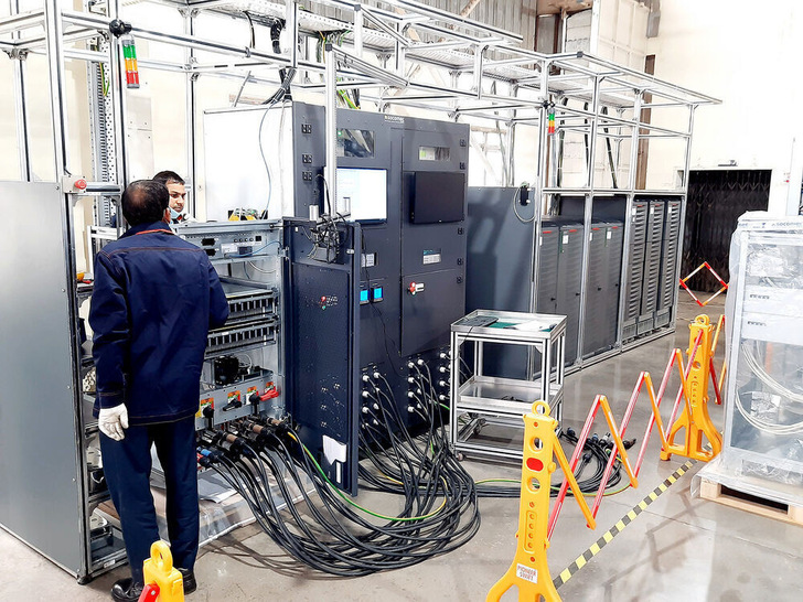 Socomec's manufacturing facility in France.