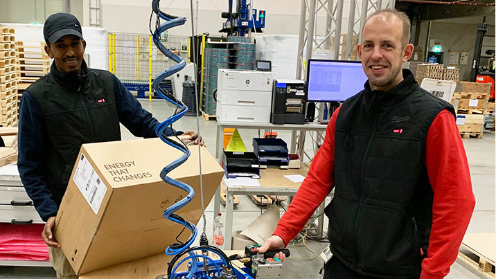 Have their work cut out: staff at SMA.