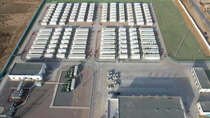 The Hithium battery plant in China.