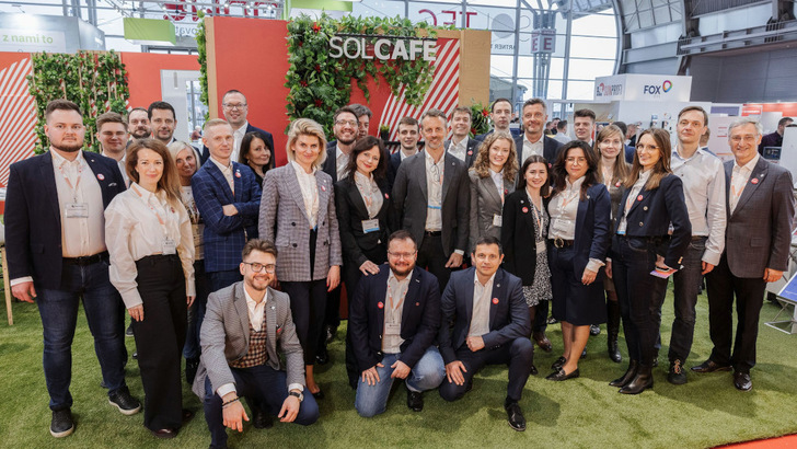 The Solfinity team is coming to Intersolar in Munich for the first time. - © Solfinity

