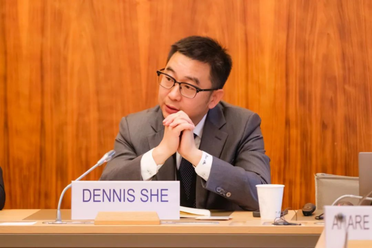 Dennis She, Vice President of Longi, is promoting energy equity through more solar power.