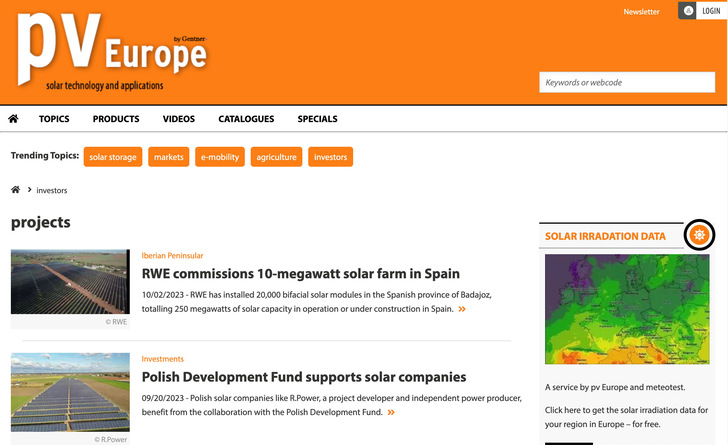 Our new newsletter for investors and EPC is about to be sent out.