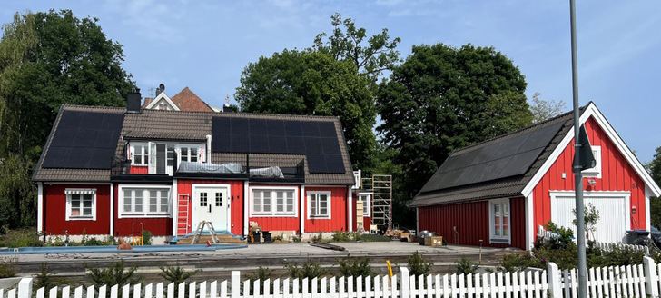 Residential PV installations in Sweden are booming.