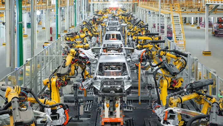  BYD’s new e-vehicles factory in Hungary.