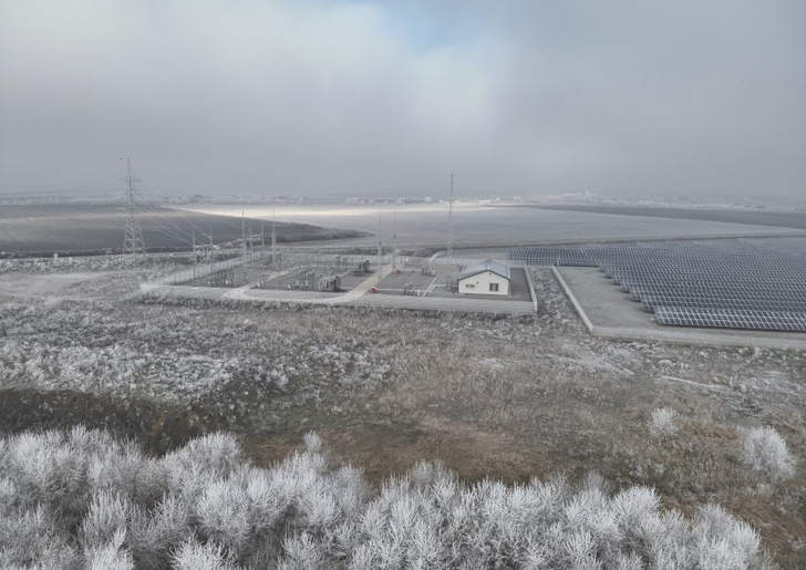 The existing Kaba 1 solar park in eastern Hungary is now being expanded to include Kaba 2. - © MET
