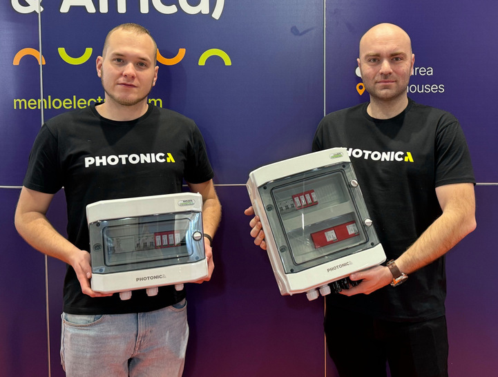  From left to right: Norbert Garela, Business Development Manager, Mariusz Balachowski, Founder, Photonica.