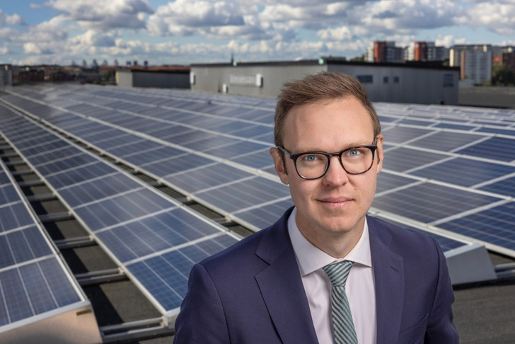 Oskar Öhrman, Technical Manager, Swedish Solar Energy Association (Svensk Solenergi). - © Jann Lipka
