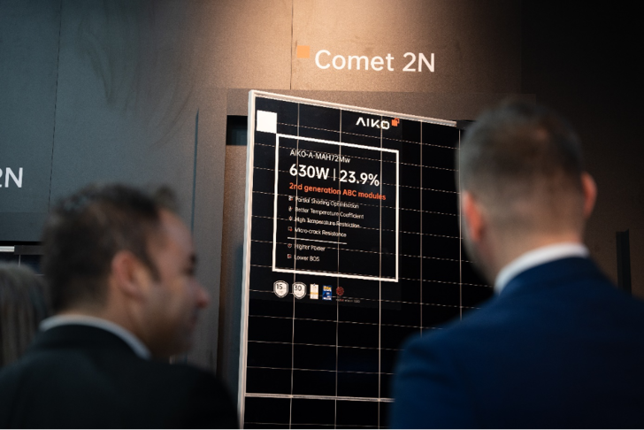  Aiko will present its new solar module at Intersolar 2024 in Munich, Booth A3.370
