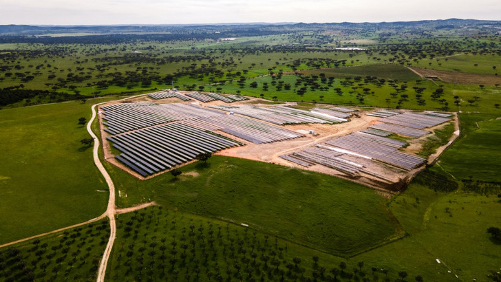  Solar farm of R.Power in Portugal, close to Evora.