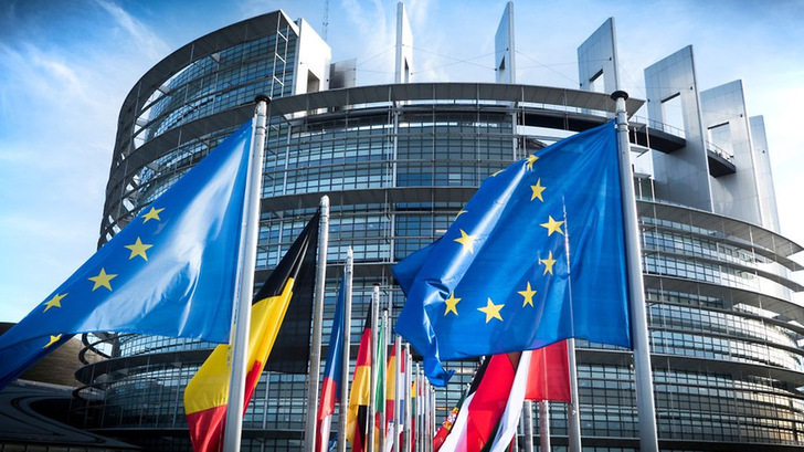  European Parliament in Strasbourg/France.