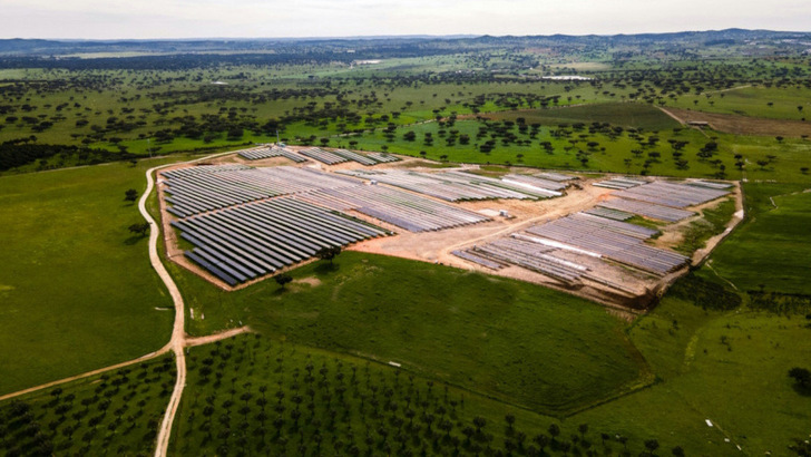  Solar farm of R.Power in Portugal, close to Evora.