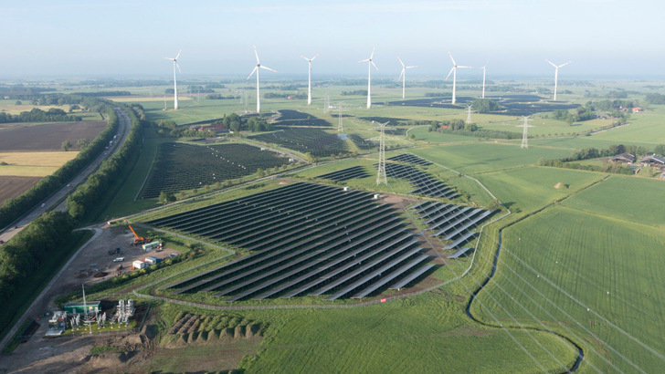 The combination with the existing wind farm was not the only planning and technical challenge for the project.