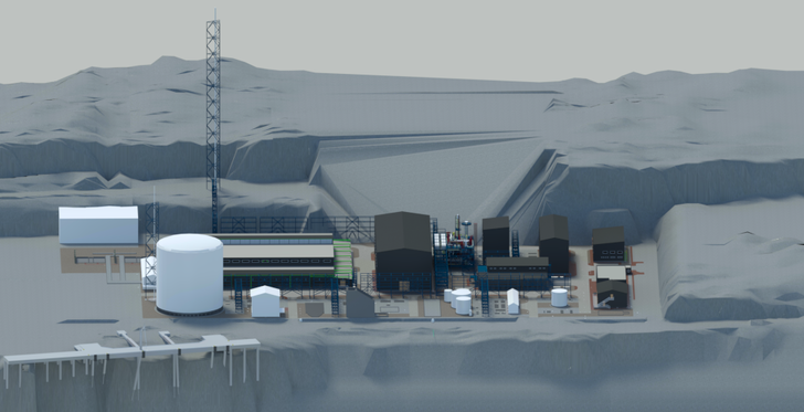 Visualization of the SkiGA system.