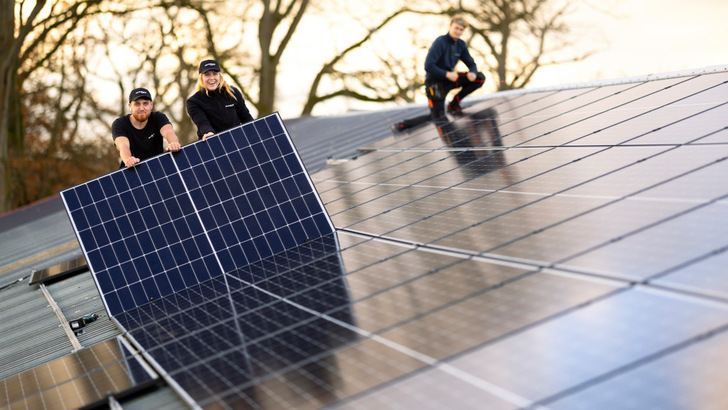 Installation company Alfa Solvind in Skåne in southern Sweden focuses on local customers.