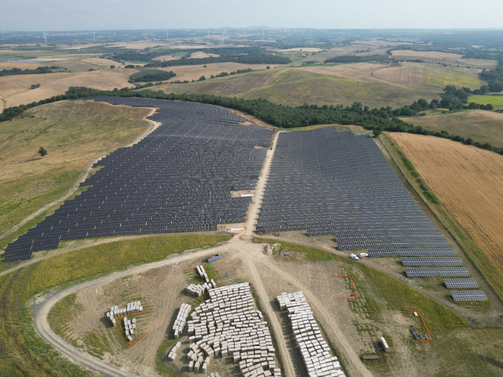 Solar project of Limes in Italy.