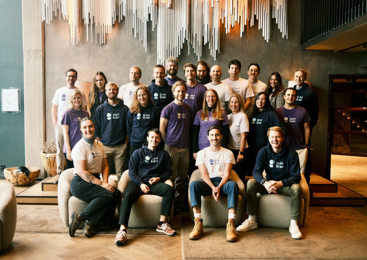 Team of the Norwegian software developer Glint Solar.