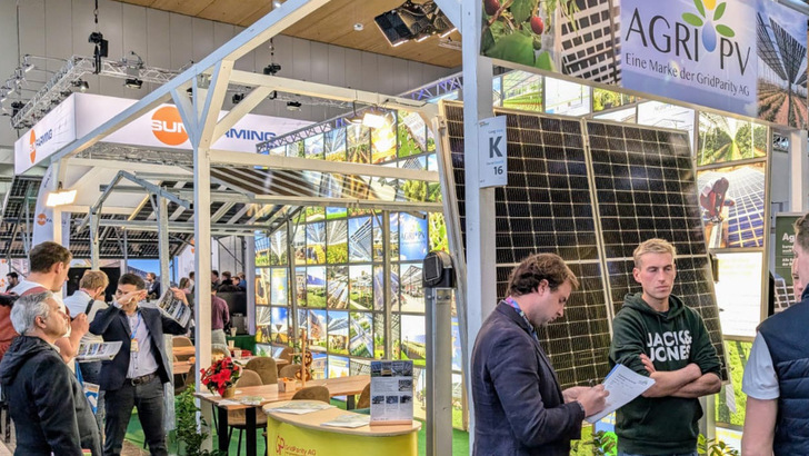 The demand from farmers for Agri-PV systems at Energy Decentral was huge.