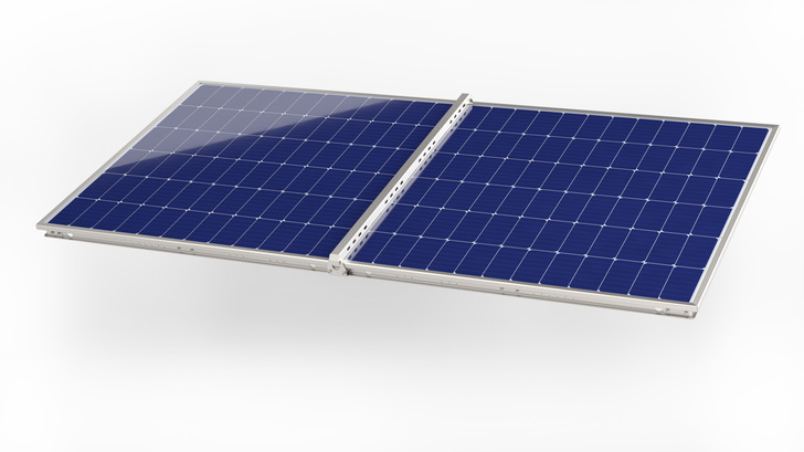 The PVT panel from Soblue delivers good thermal yields. - © Soblue