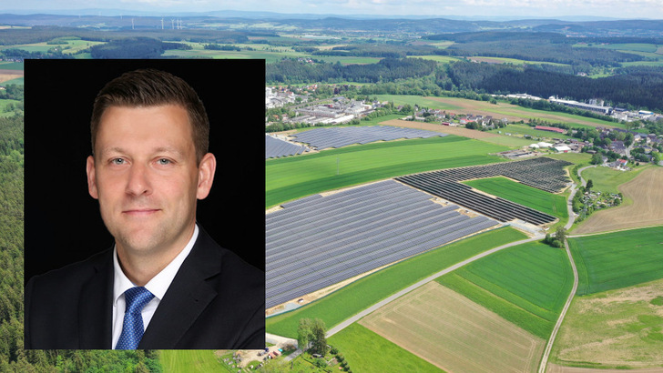 The Wunsiedel solar park has an output power of 37 megawatts. It was built by Goldbeck Solar.