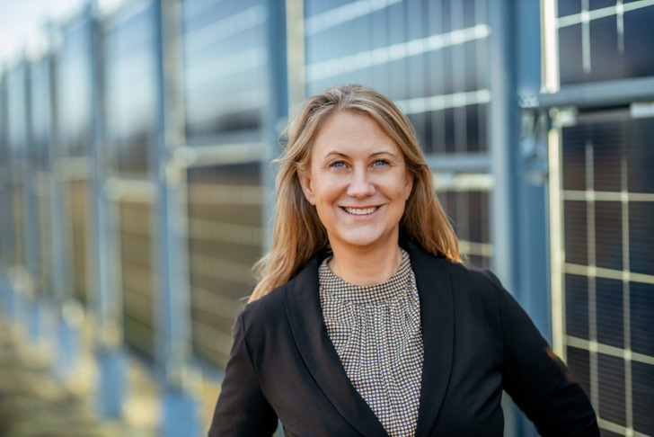 Anna Werner, CEO of Svensk Solenergi (Swedish Solar Energy Association). - © Jann Lipka