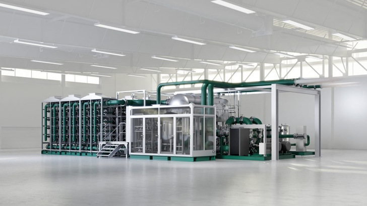 Modular Hydrogen Platform (MHP) PEM electrolyzer.