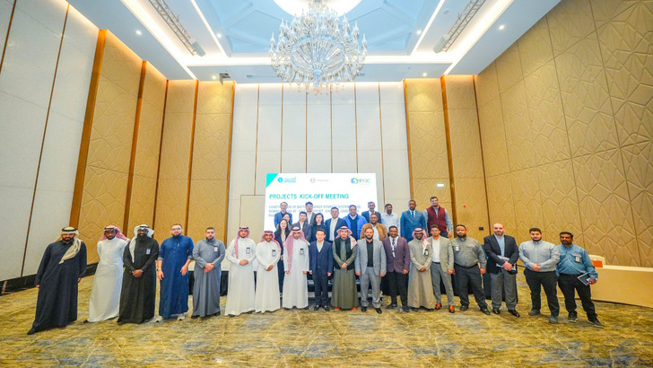 The project kick-off meeting between BYD Energy Storage and Saudi Electric Company.