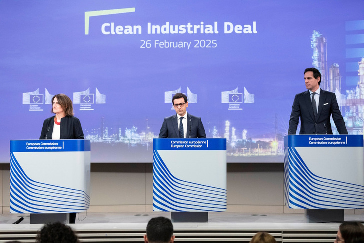 The Clean Industrial Deal of the European Commission was presented in Brussels on Wednesday this week. - © European Union 2025