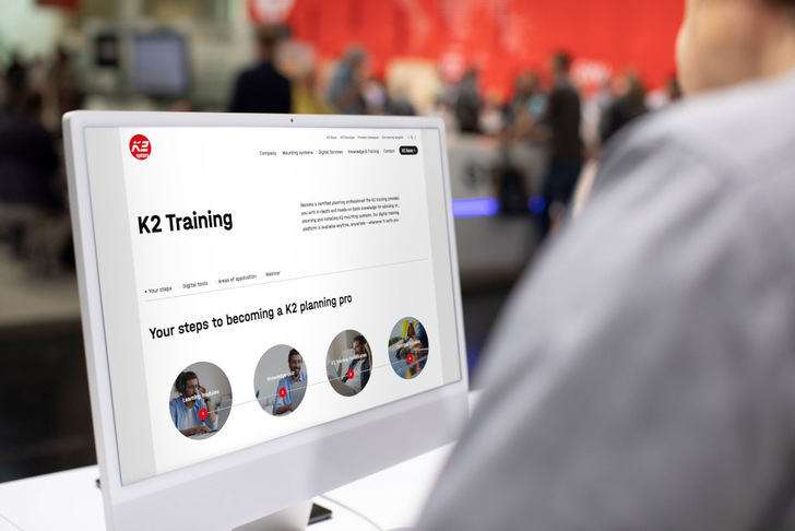 The expanded training platform at K2 Systems.