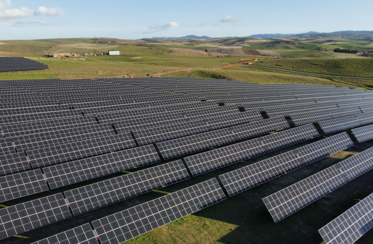A solar park in Andalusia.
