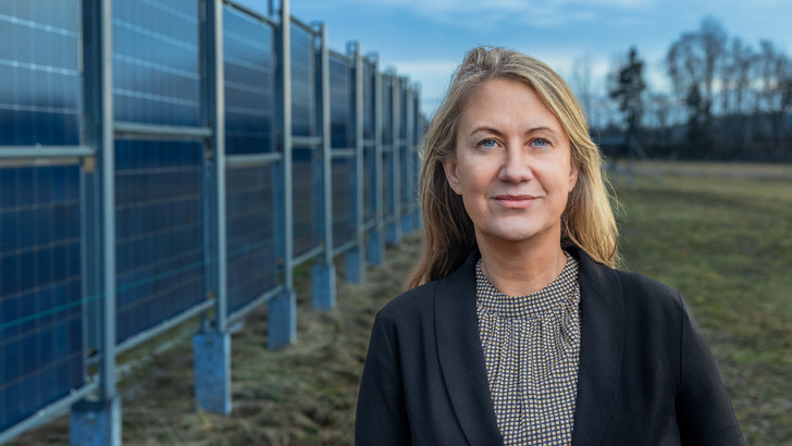 Anna Werner, CEO of Svensk Solenergi, the Swedish Solar Energy Association. - © Jann Lipka