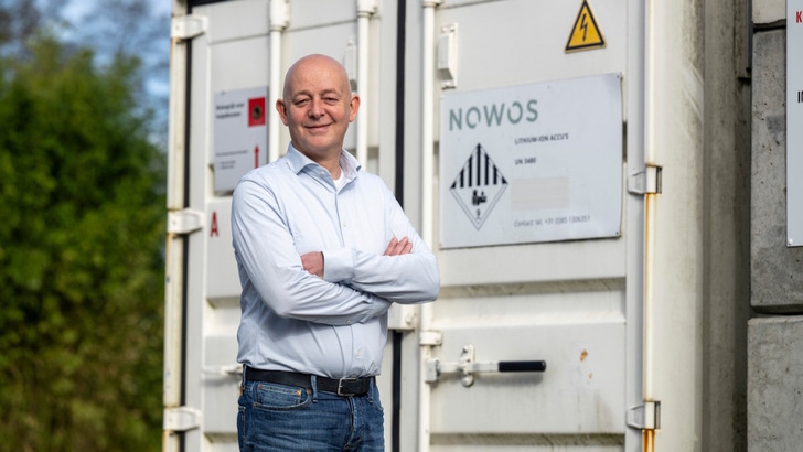 Pleased with developments: Prins Doornekamp, founder and CEO of Nowos.