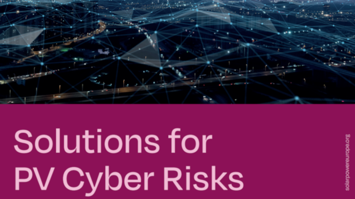 Interconnected  – A new report on behalf of SolarPower Europe puts forward solutions to mitigate critical cybersecurity risks.