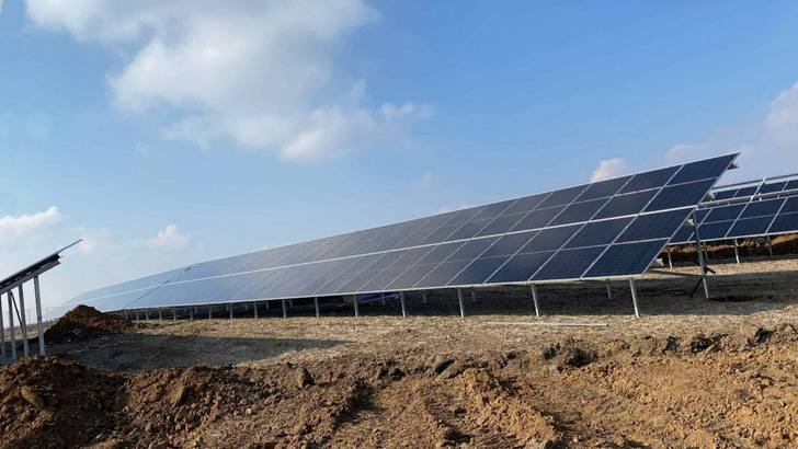 From the ground up: Nomad Electric will complete two 12 MW PV farms by the end of 2025. - © Nomad Electric