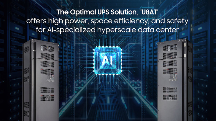 In the future – Samsung's emergency power system U8A1 made the race and took top place.