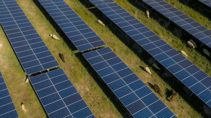 The planned solar parks in UK include habitat management plans.