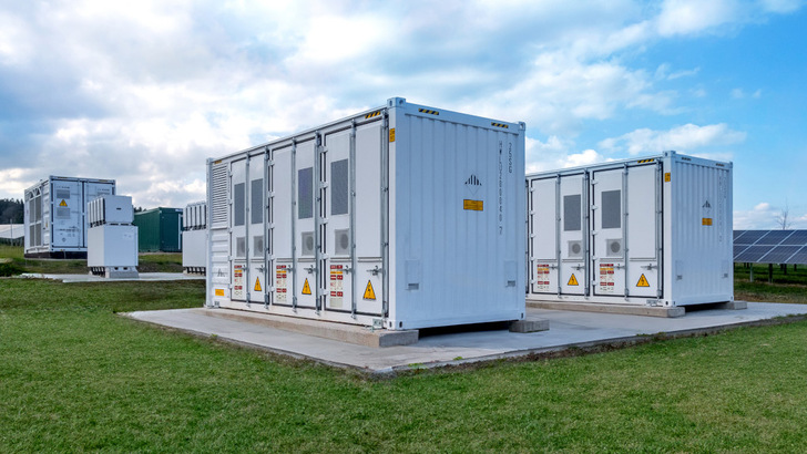 Battery storage solutions are essential for the integration of renewable energy. - © BayWa r.e.