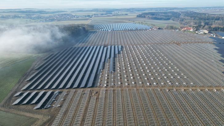 Some way to go before completion – MaxSolar has secured ong-term PPAs for new solar plants totalling 160 megawatts in Central Europe. - © MaxSolar