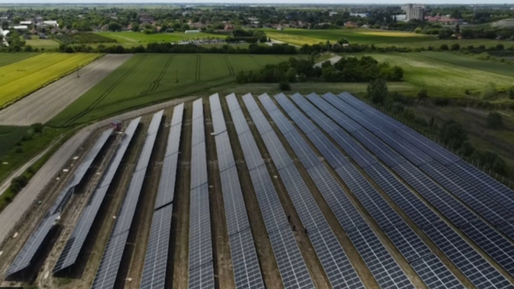 A line of solar panels points the way – a new digital financing model in Serbia is aimed at giving a jolt to slow uptake from the public and business.