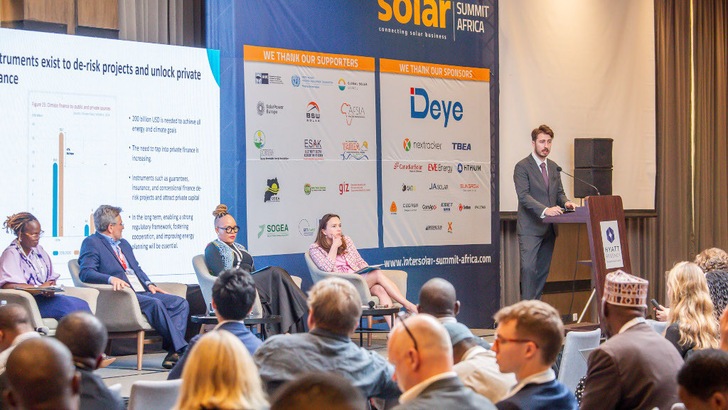 One of the many panels that tok place at the Intersolar Summit Africa 2025 in Nairobi.