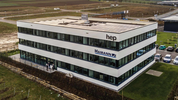 The Hep Solar Company headquarters in Güglingen, southern Germany.