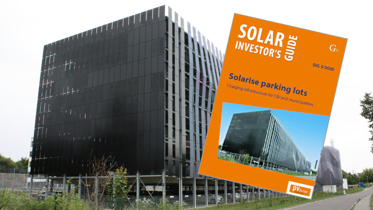 Parking garages are attractive assets that enhance their worth through solar facades.