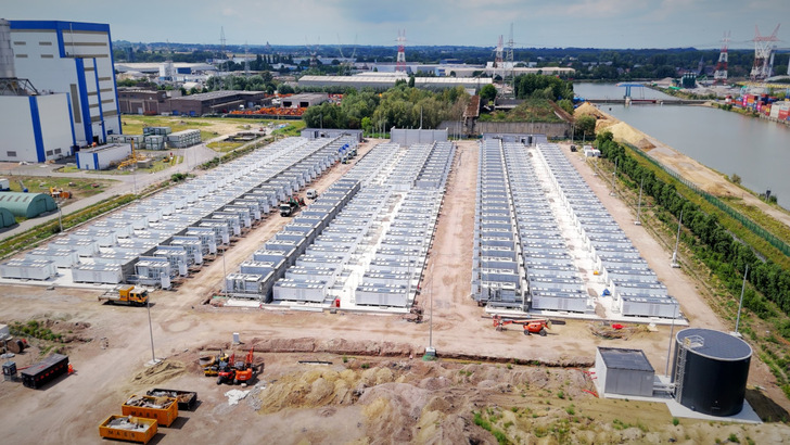 Power arranged with precision – the energy storage units in Vilvoorde