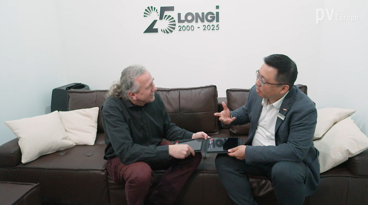 Leon Zhang (right) met Heiko Schwarzburger in Munich