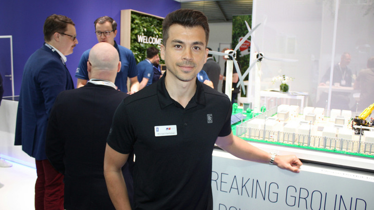 Michael Hierholzer is the Vice President for Business Development at Rolls-Royce