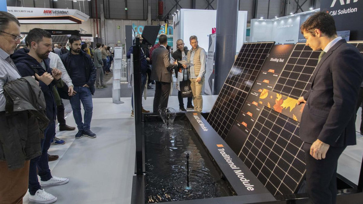 A splash of water sets the scene for solar innovation at Genera and Matelec