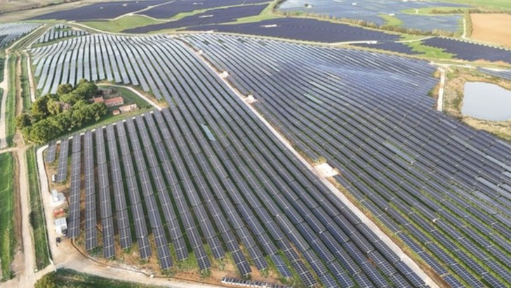 The plant in Montalto di Castro uses modules from JA Solar