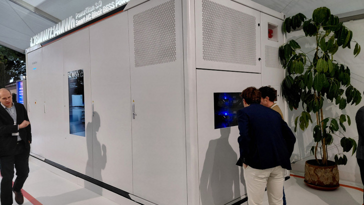 The new 1.78 MW/7.14 MWh PowerTitan 3.0 presented in Madrid