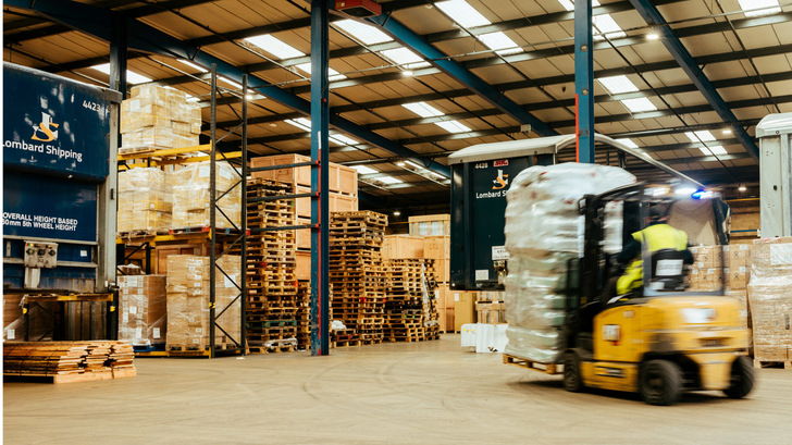 Solar collected at altitude, logistics conducted at ground level at Lombard Shipping