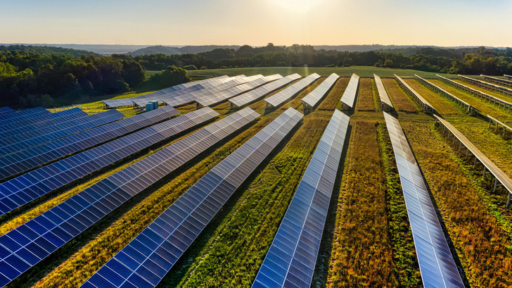 Co-located solar in the English countryside signals a maturing hybrid market