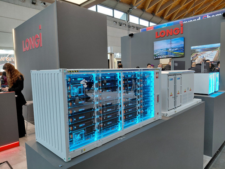 Up close with Longi’s new commercial and utility-scale storage systems